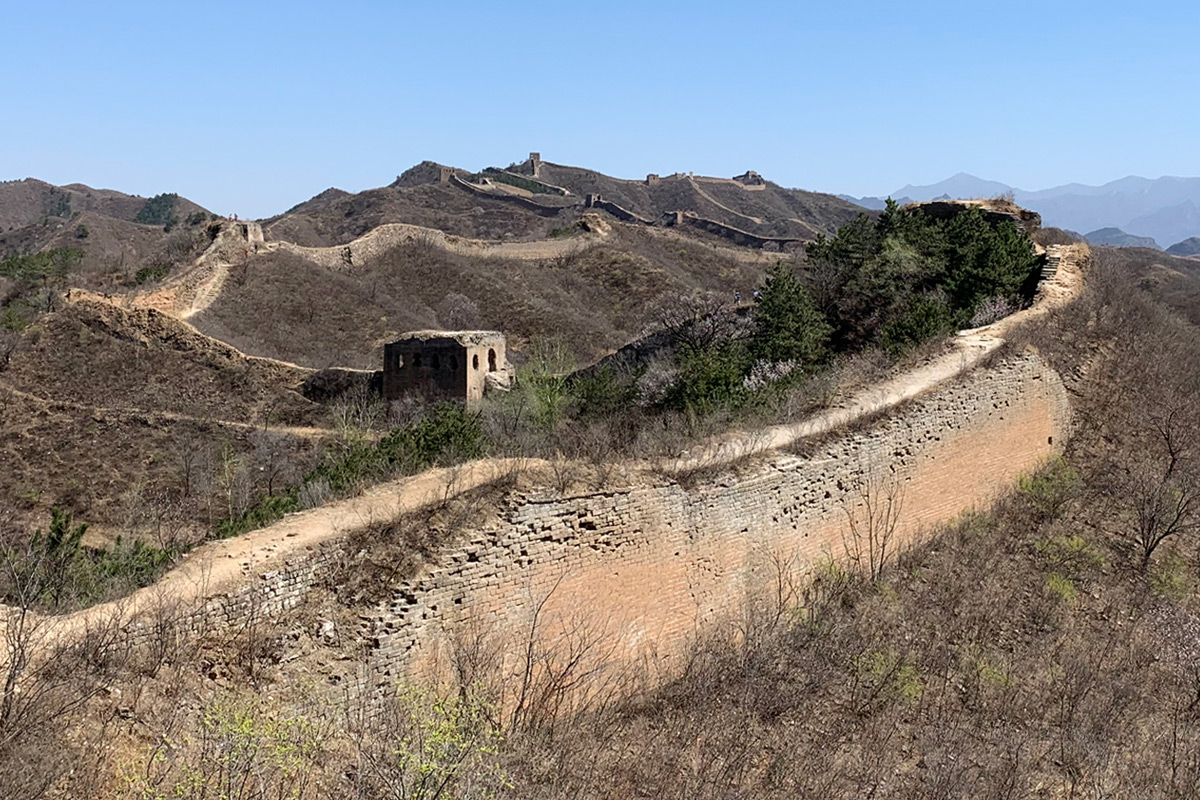 Towers on the Gubeikou ‘Panlongshan ’Great Wall